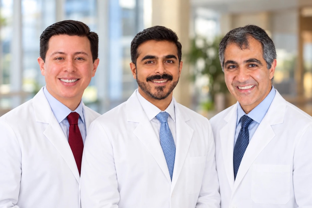 Drs. Matthew Bruce, Numan Khan, and George Younis